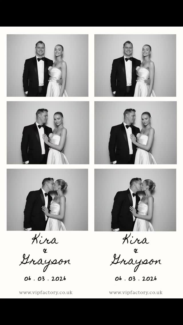 Classic Black and white photo strips
#photoboothhire